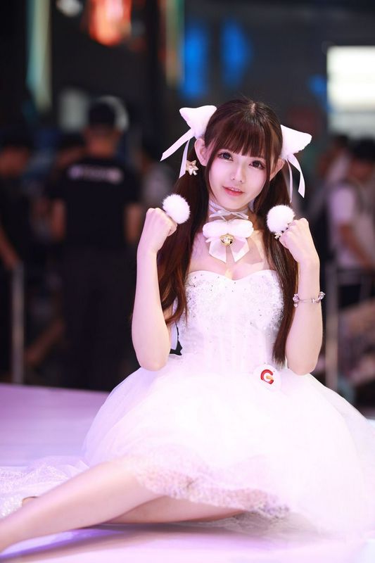 于海润ChinaJoy2017盛大游戏showgirl