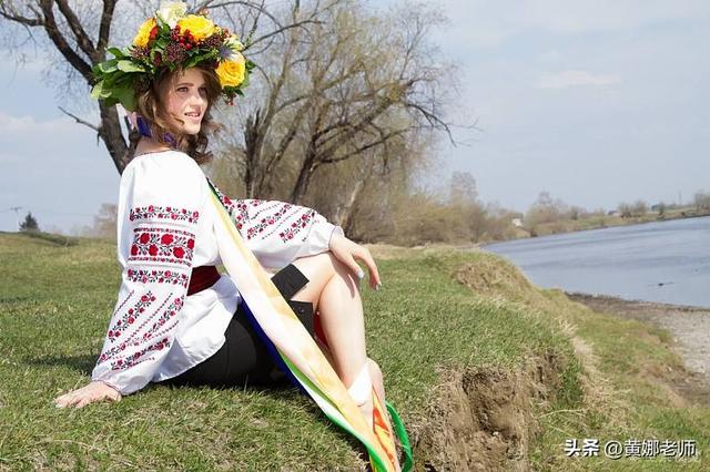 乌克兰姑娘，天生“金发碧眼”的比例，其实并不高