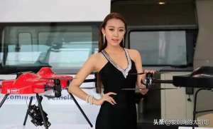 中国美女模特(珠海航展上的美女模特，风情万种)
