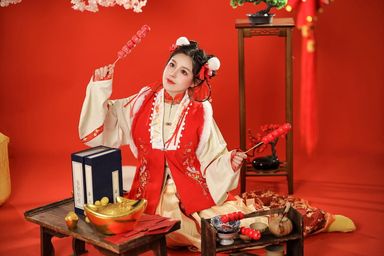 新年美女